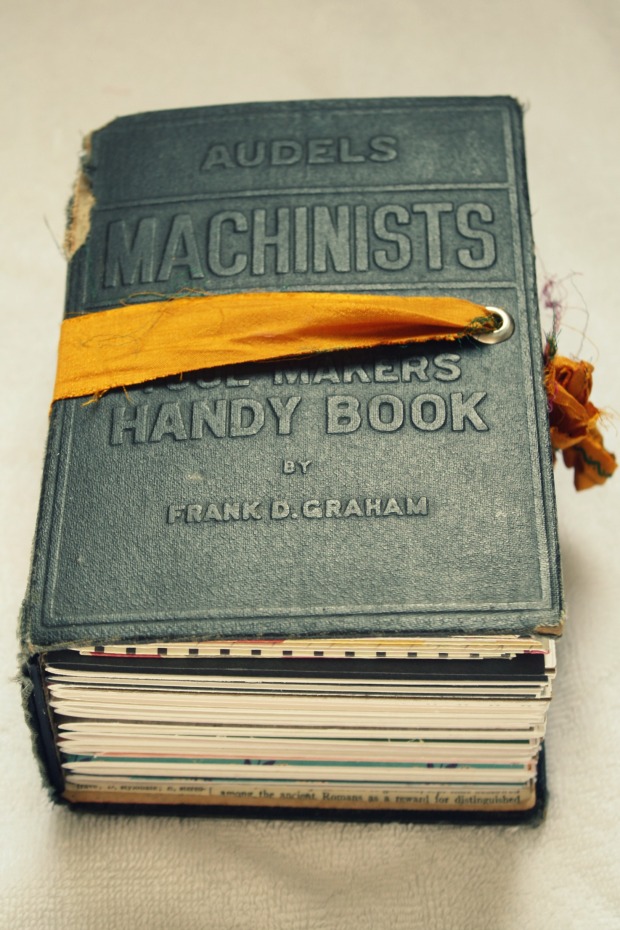 Machinists Art Journal - Junquemail Contessa (Handmade - Book Binding)